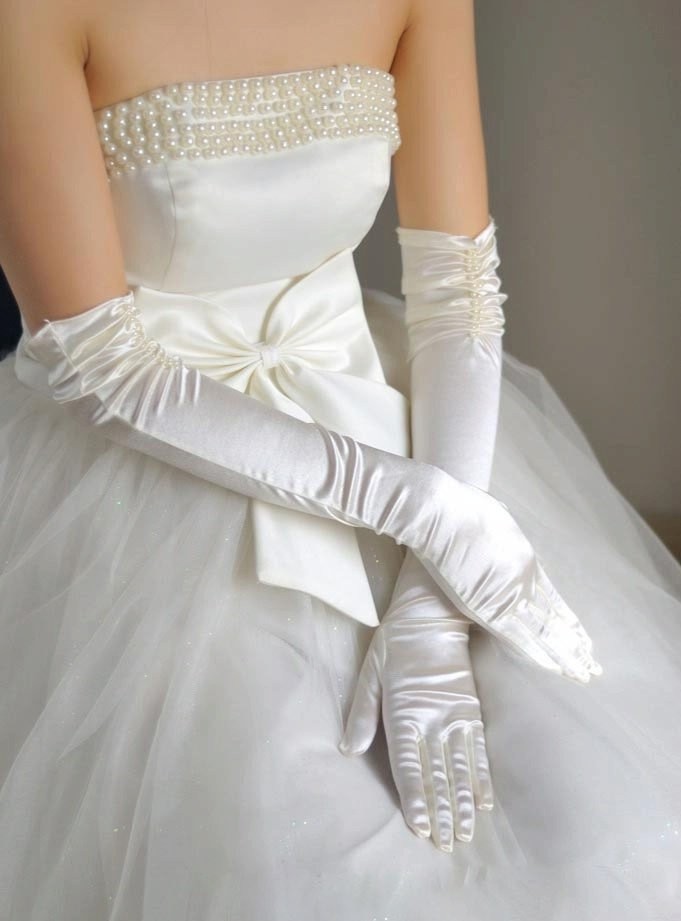 onde comprar luvas de noiva de renda chantilly