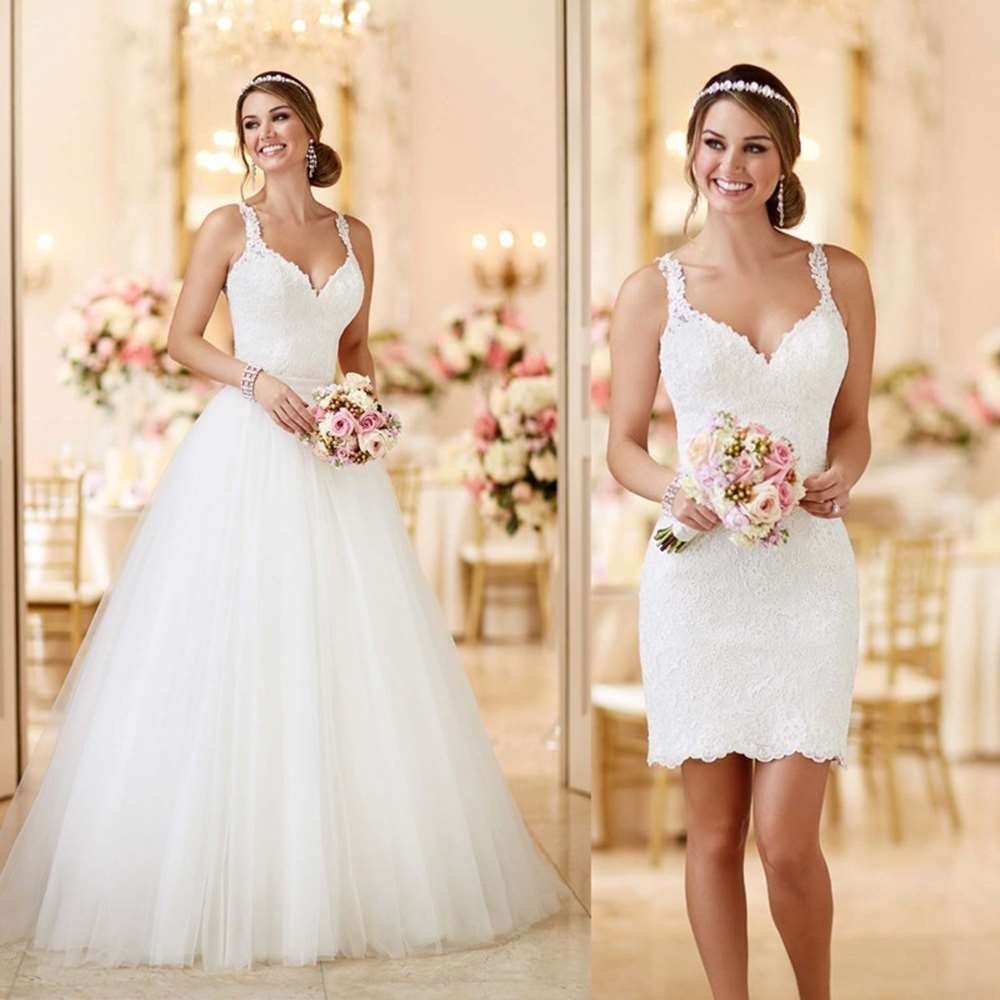 melhores vestidos de noiva com saia removível para 2024