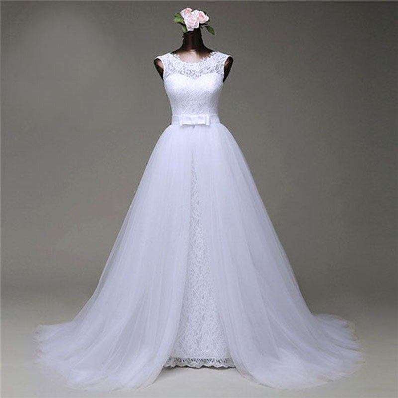 quanto custa um vestido de noiva com saia removível