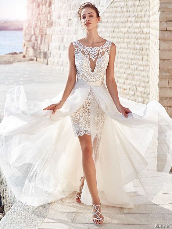 vestido de noiva com saia removível vs vestido tradicional