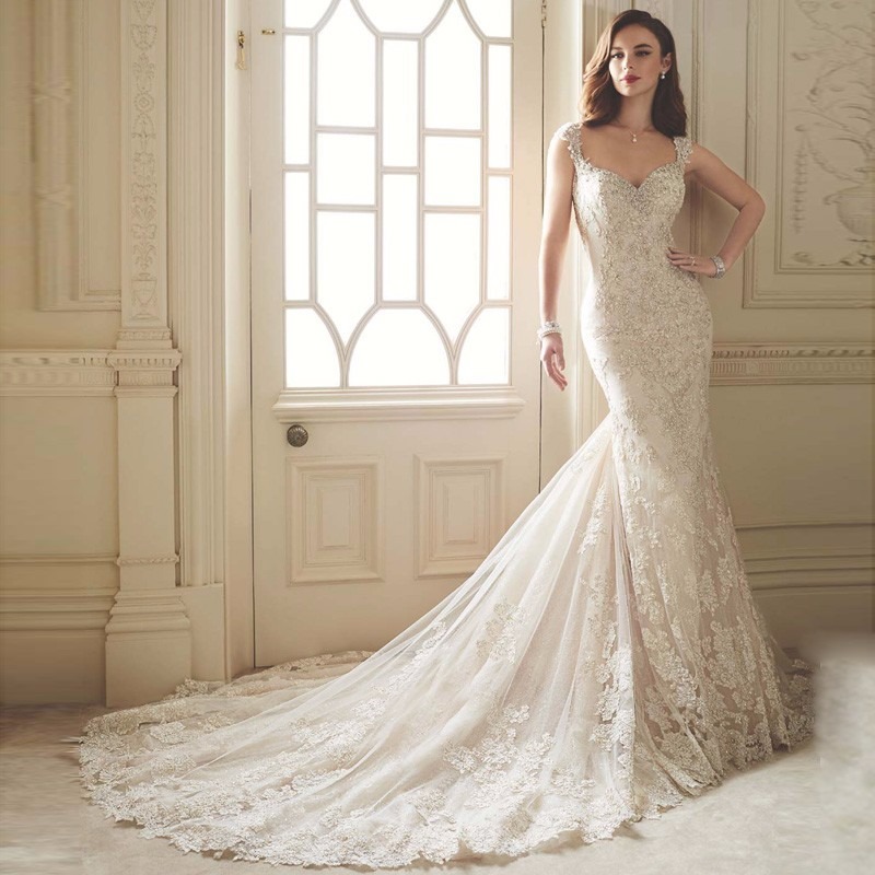 vestido de noiva corte sereia restrito