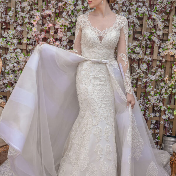 quanto custa um vestido de noiva corte sereia sob medida