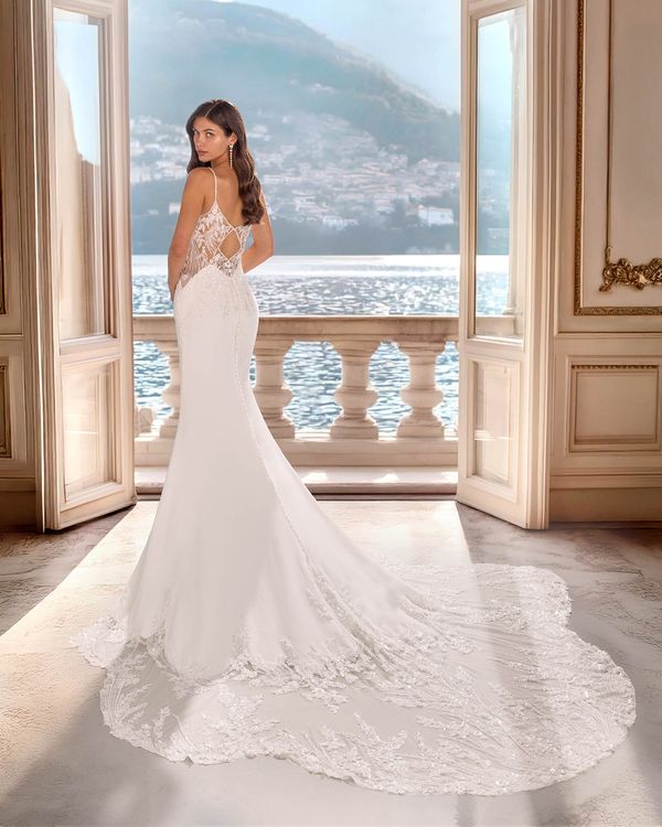 vestido de noiva corte sereia restrito