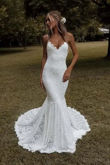 erros comuns ao escolher vestido de noiva corte sereia