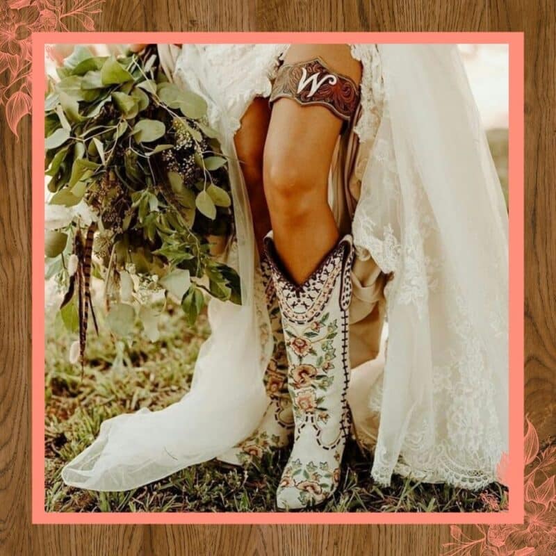quanto custa um vestido de noiva country com bota