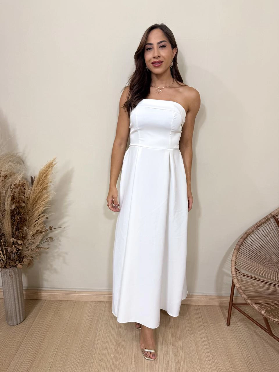 vestido de noiva crepe alfaiataria