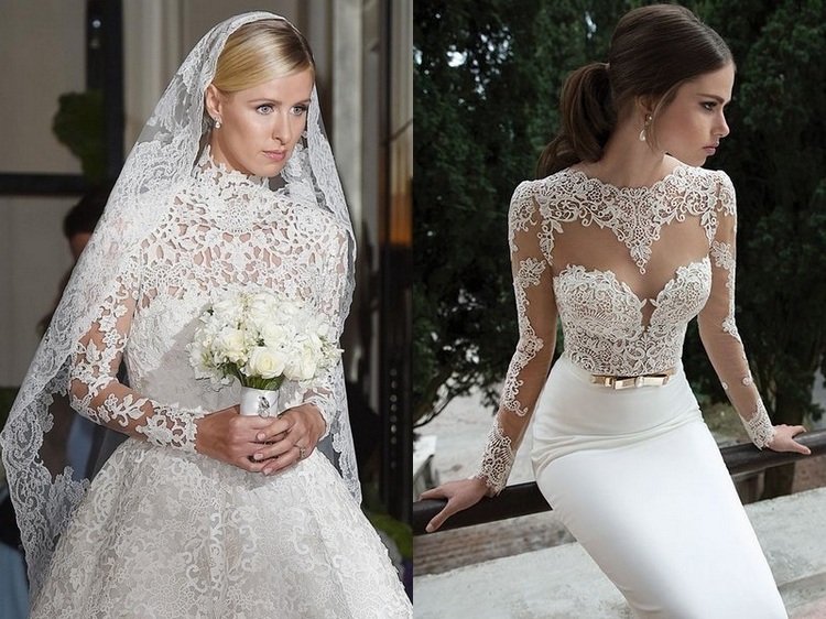 Vestido de noiva de renda: estilos e tendências