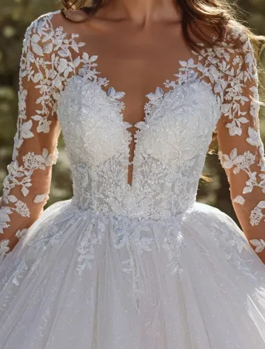 vestido de noiva decote coração