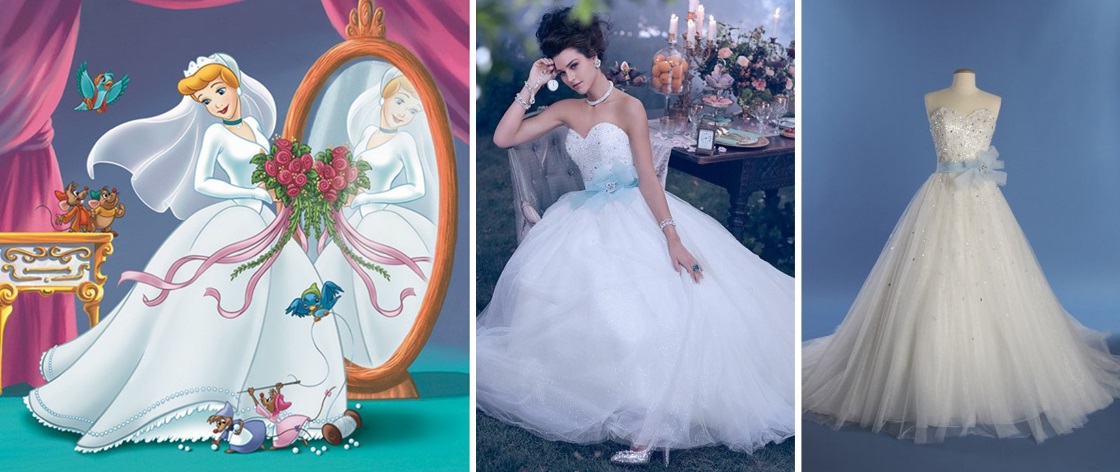 Guia Completo: Vestidos de Noiva Inspirados em Cinderela, Bela e Ariel