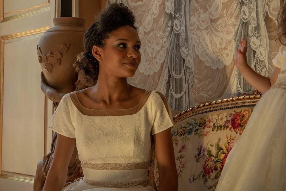 erros comuns escolher vestido noiva dourado