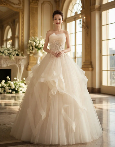 erros ao escolher vestido de noiva dourado ou off white