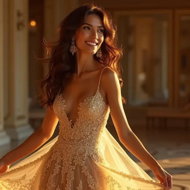 vestido de noiva off white com bordado 3D para casamento no campo