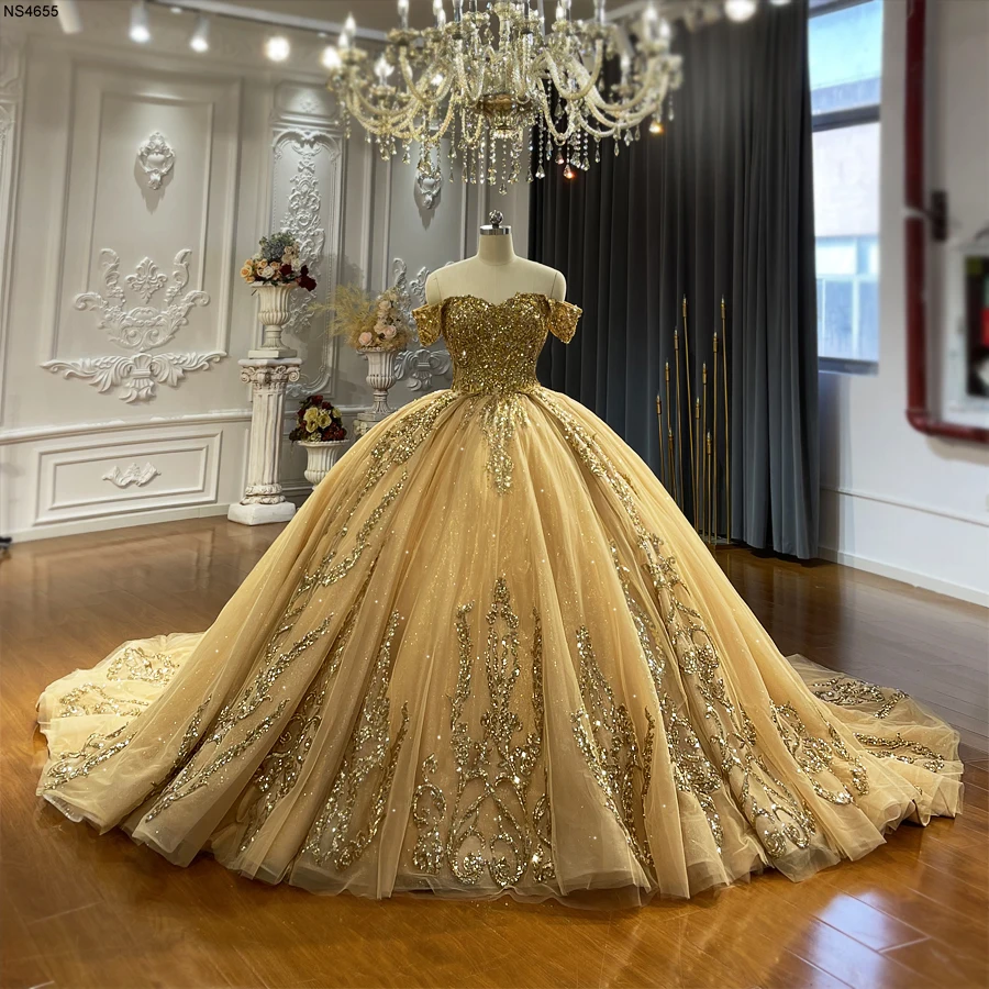 vestido de noiva dourado sabedoria