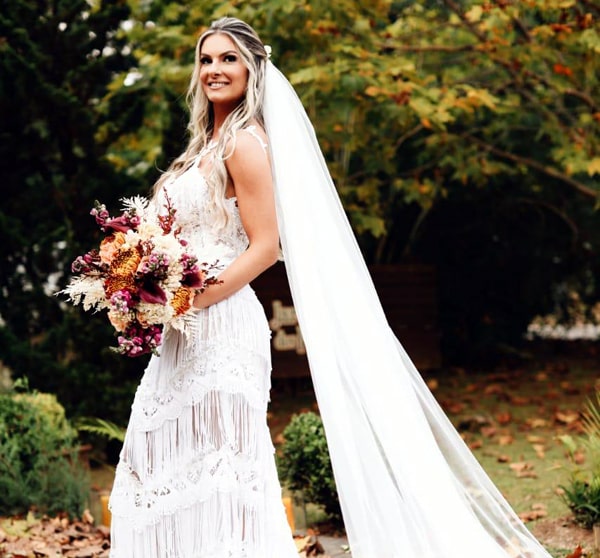 ideias criativas vestido de noiva geek