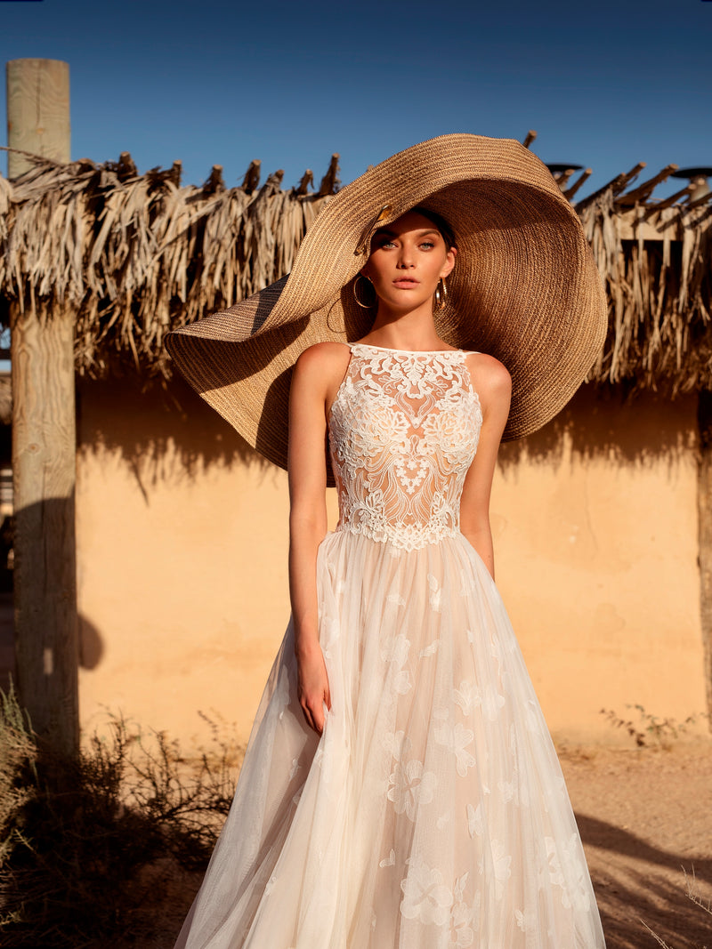 Como Escolher o Vestido de Noiva Gola Alta Perfeito para Seu Tipo de Corpo