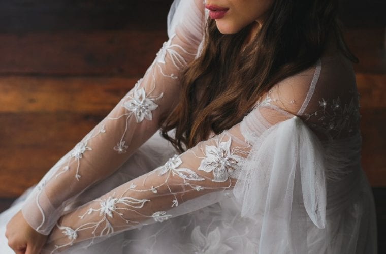 vestido de noiva manga bispo vs manga bufante