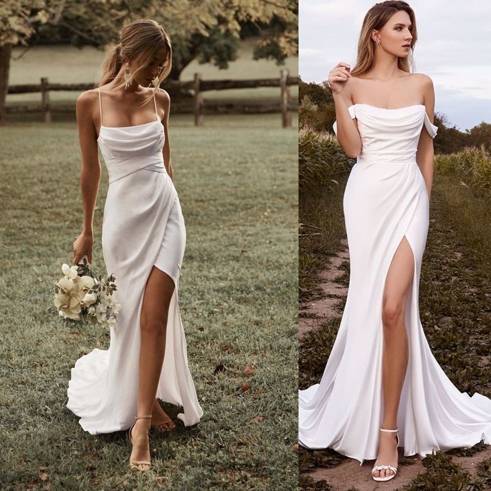 onde comprar vestido de noiva midi com scarpin branco