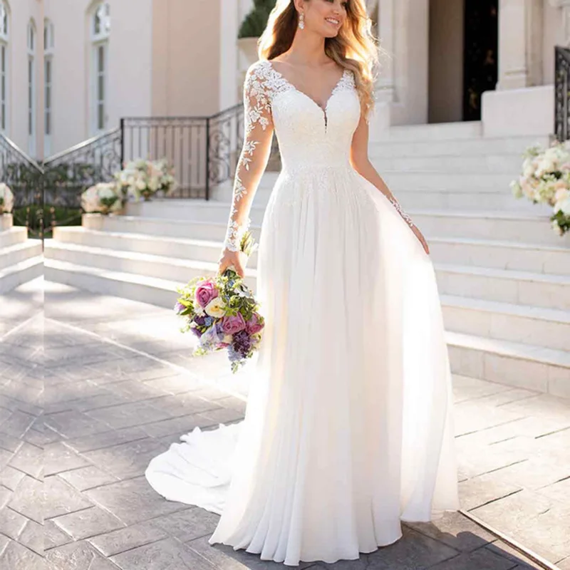 vestido de noiva outono tecido leve vs tecido encorpado