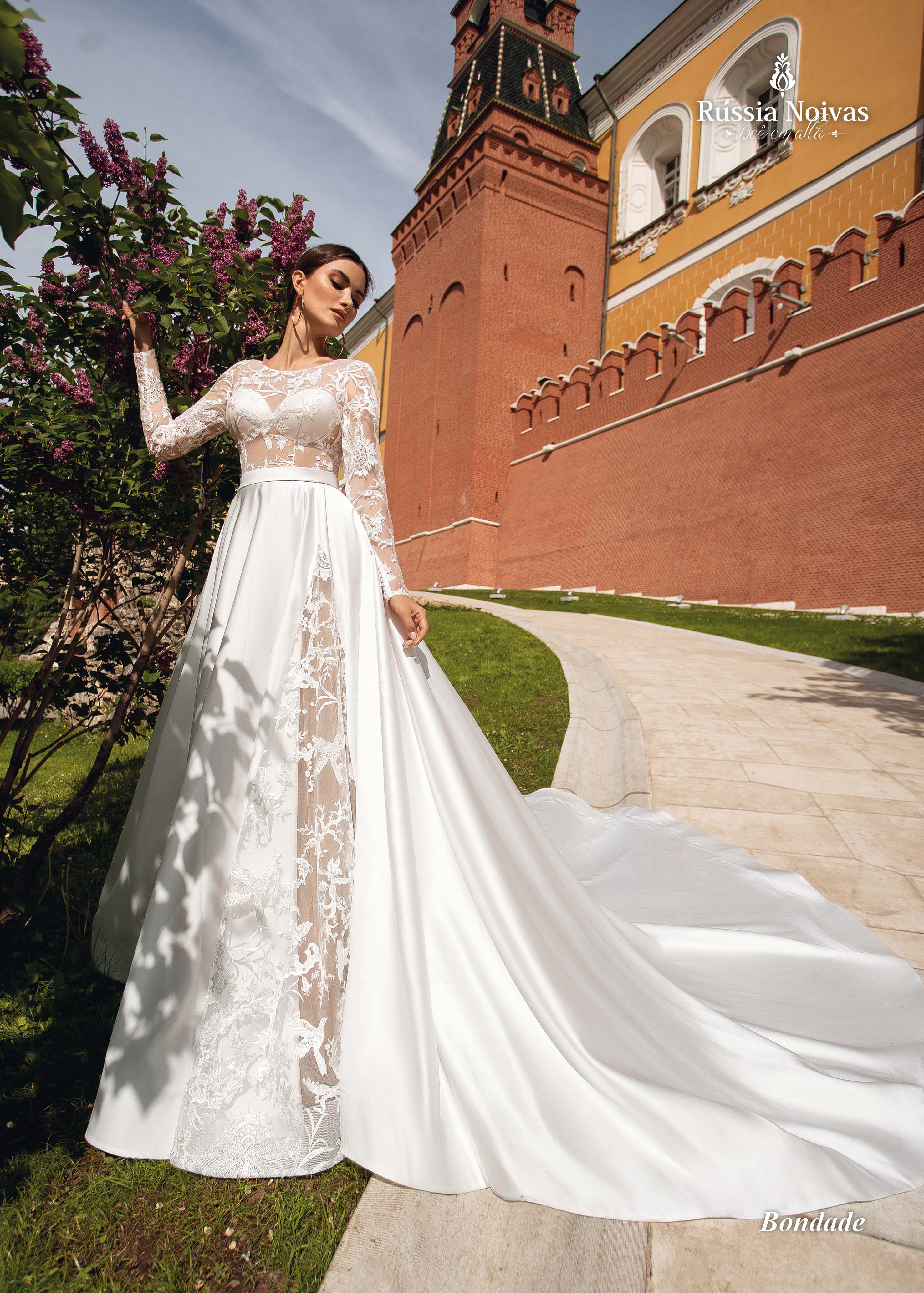 inspiração vestido de noiva outono tecido leve