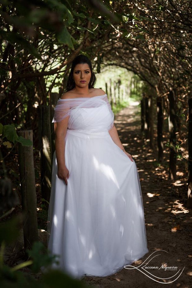 vestido de noiva plus size inspiração casamento civil