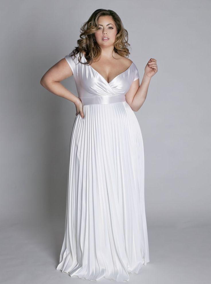 vestido de noiva plus size inspiração casamento civil