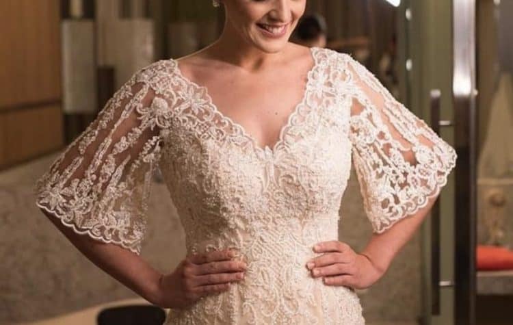 vestido de noiva plus size inspiração casamento civil