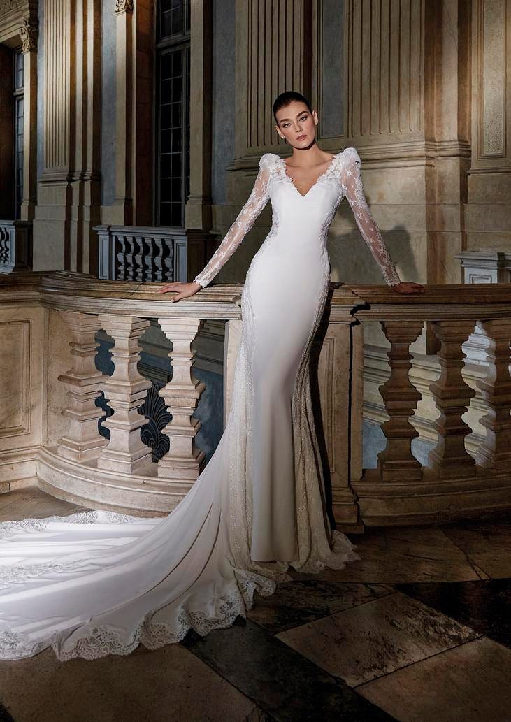 vestido de noiva com saia rodada