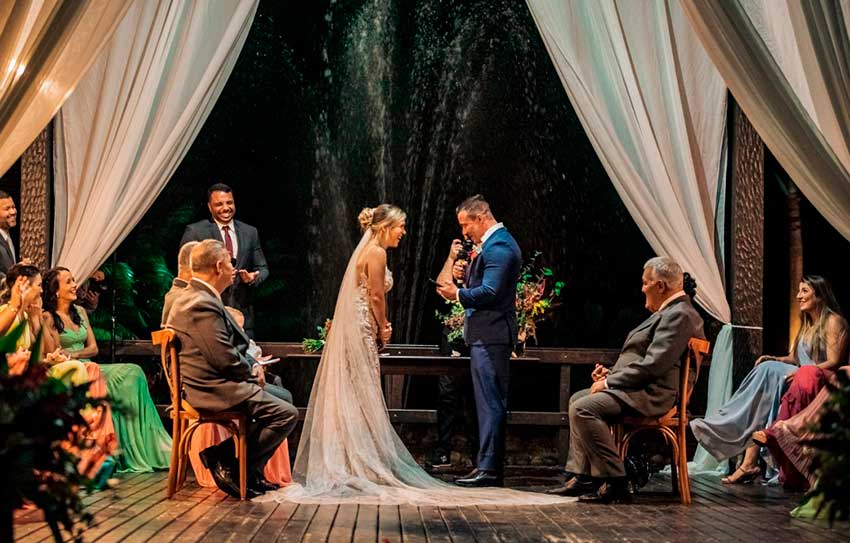 vestido de noiva para renovação de votos