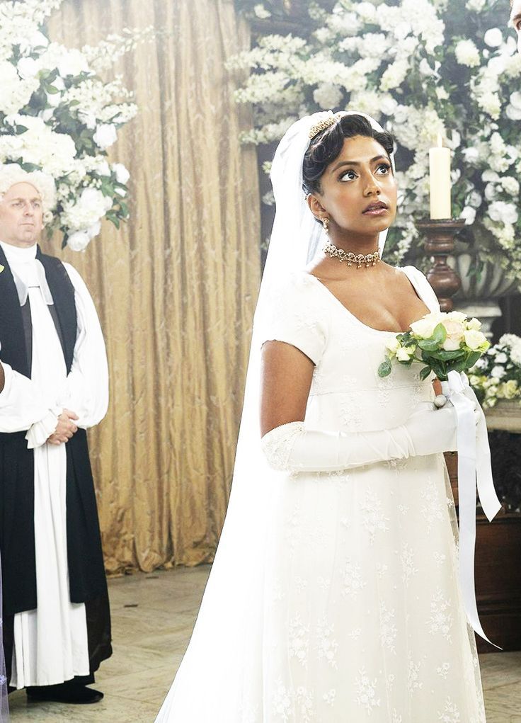 vestido de noiva estilo Bridgerton