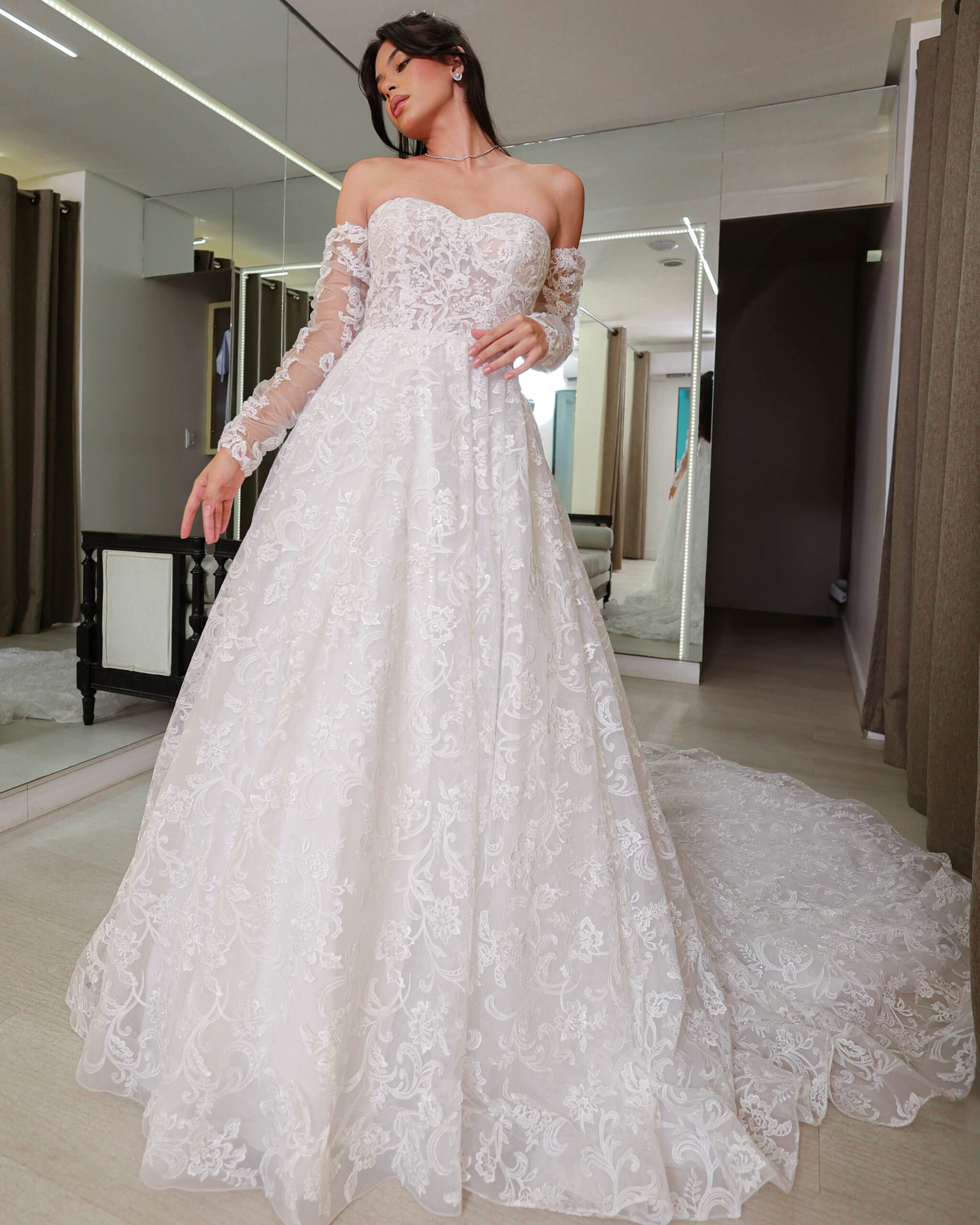 vestido de noiva para casamento temático Regency