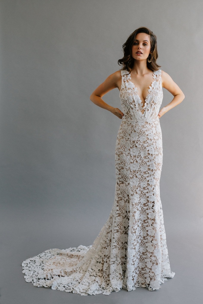 vestido de noiva renda renascença