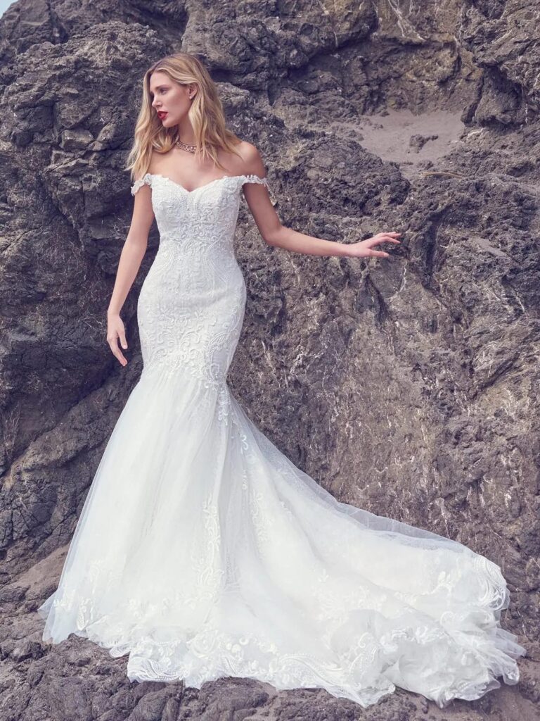 vestido de noiva sereia renda