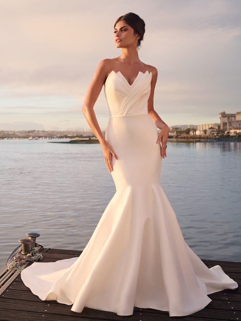 vestido de noiva sereia renda vs princesa