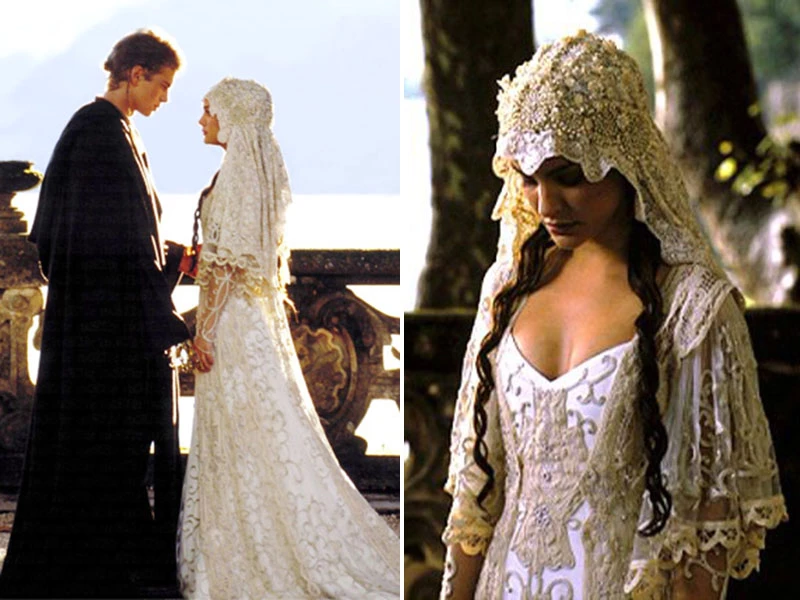 vestido de noiva temática Star Wars