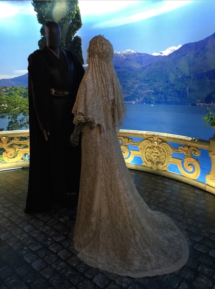 vestido de noiva alta costura Star Wars