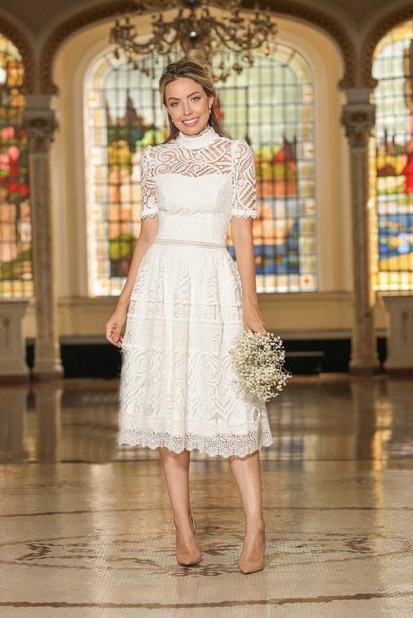 erros comuns ao escolher vestido de noiva tea length