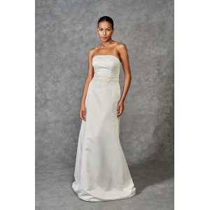 vestido de noiva todo liso