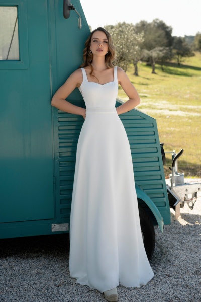 As melhores marcas de vestidos de noiva com saia removível