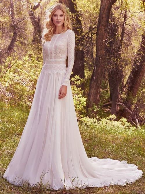 vestido de noiva tricô premium inverno