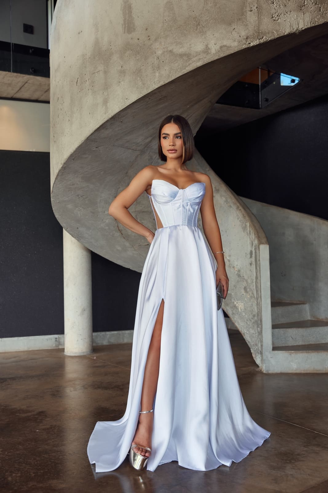 vestido de noiva tricô para casamento civil inverno