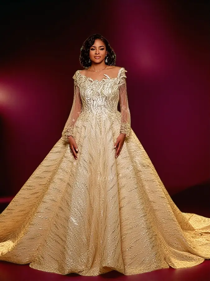 custo vestido noiva dourado com renda