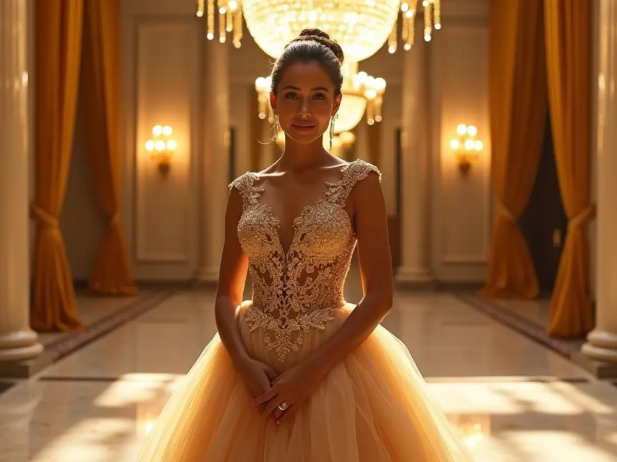 vestido noiva dourado ou branco com detalhes