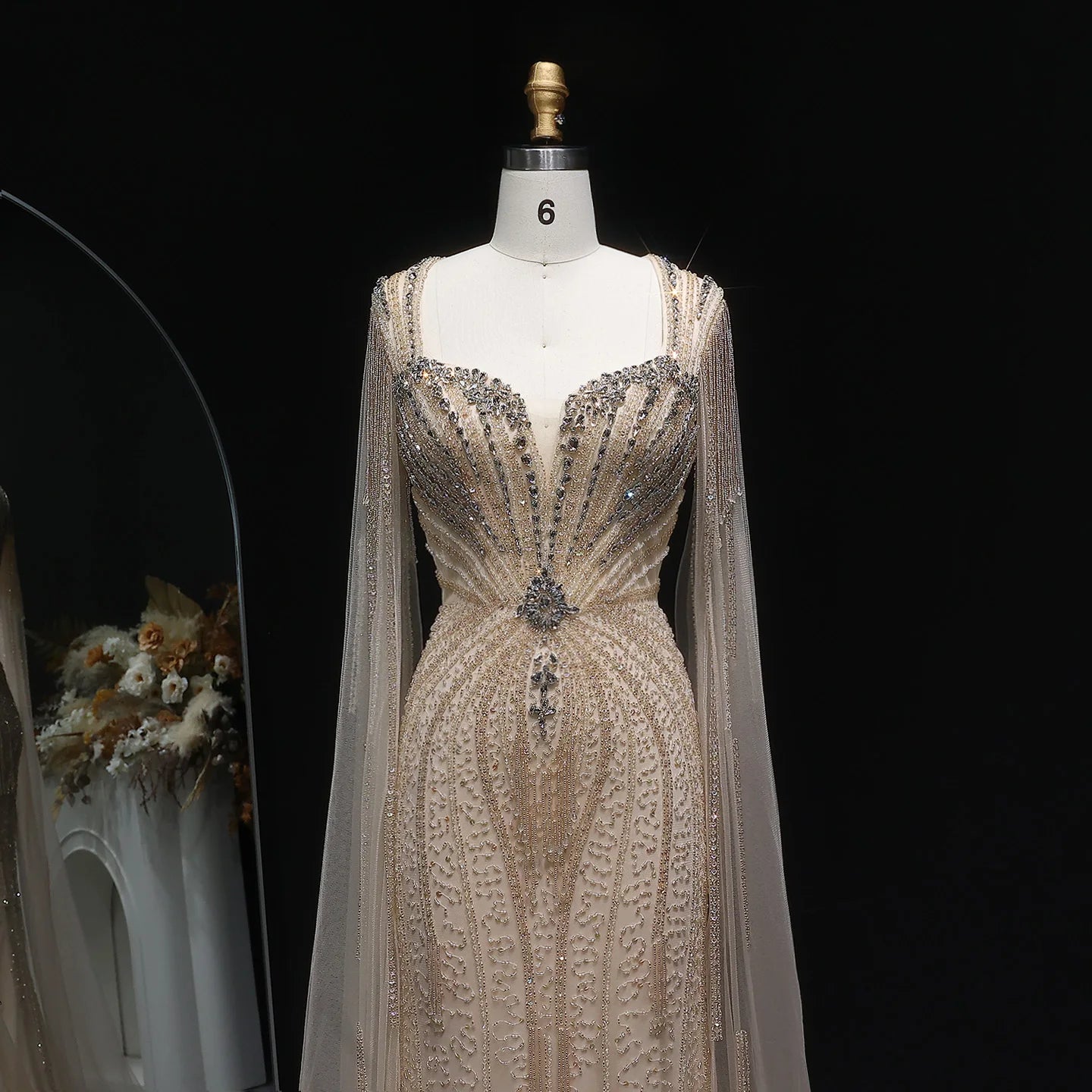 melhores vestidos de noiva dourados e champagne para 2024