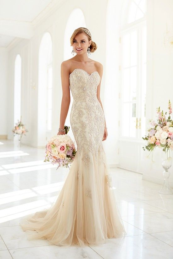 ideias vestido noiva dourado luxuoso