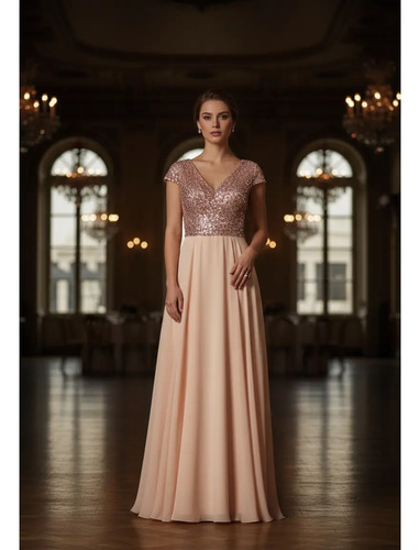 vestido noiva dourado ou rose gold