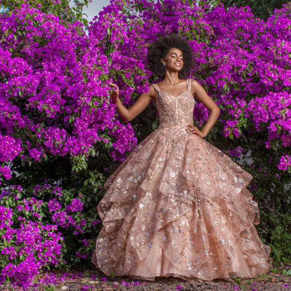 erros ao escolher vestido de noiva dourado ou rose gold