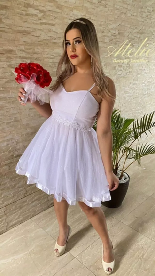 vestido para casamento civil