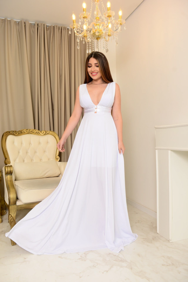 vestido para casamento civil