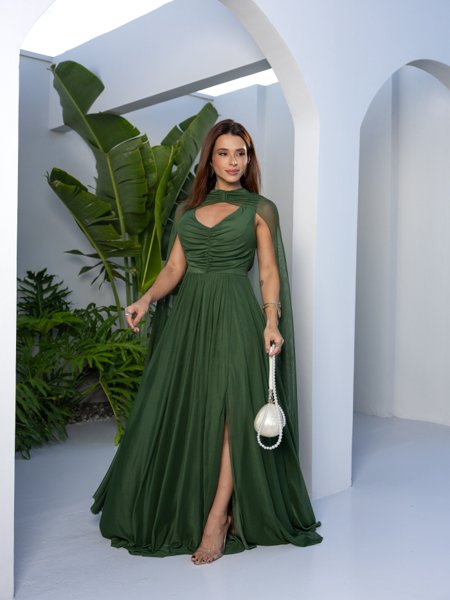vestido madrinha laranja queimado 2026