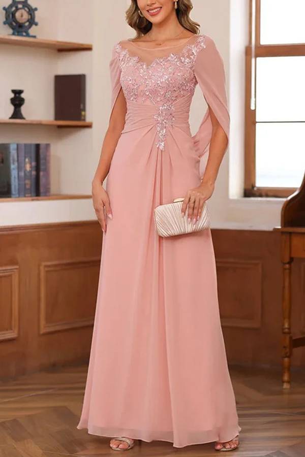 vestido mãe de noivo estampado